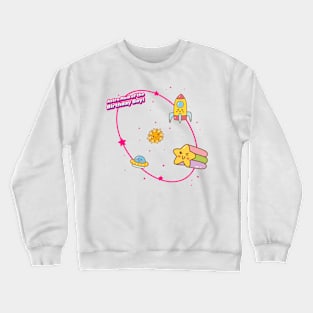 Astro Mom of the Birthday Boy Crewneck Sweatshirt